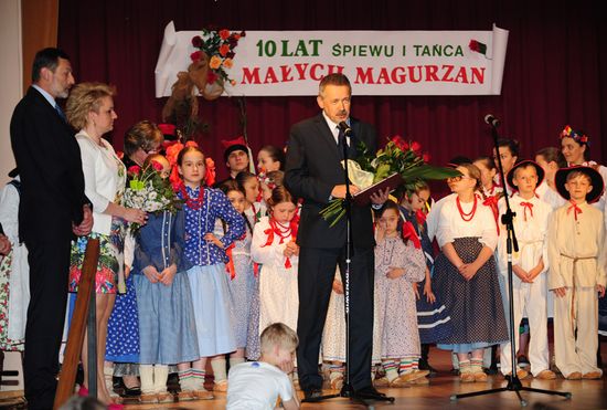 10 lat tańca i śpiewu Małych Magurzan