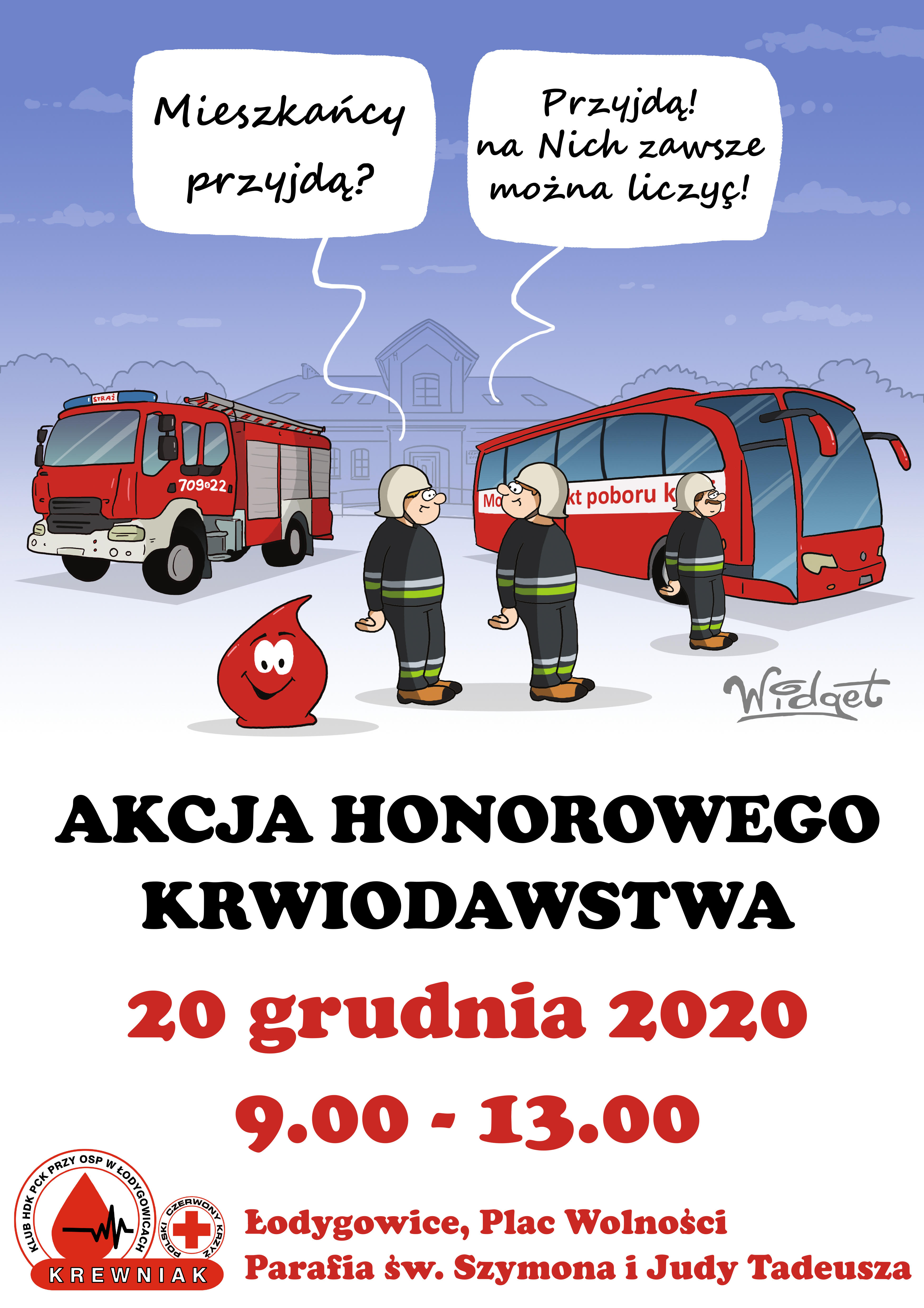 ODDAJ KREW NA ŚWIĘTA