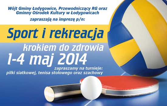 Sport i rekreacja 1-4 maja 2014