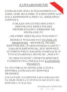 ZAPROSZENIE STOWARZYSZENIA RÓŻA