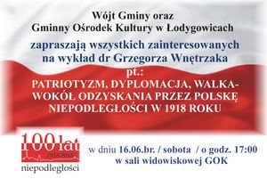 ZAPRASZAMY - SOBOTA GODZ. 17.00 W GOK ŁODYGOWICE