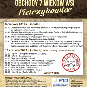 OBCHODY 7 WIEKÓW WSI PIETRZYKOWICE