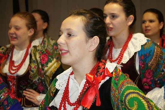 Zaśpiewali i powinszowali w Będzinie